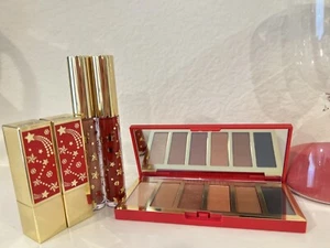 Estee Lauder 2023 Limited Edition Eyeshadow Palette + 2 Lipstick + 2 Shine Gloss - Picture 1 of 9
