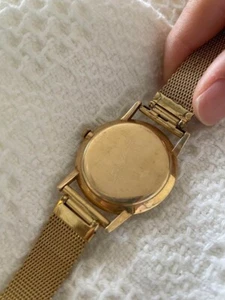 Seiko Gold Feather 25 Jewels Manual Wind Vintage Analog Men's Watch Working Used - Picture 1 of 2