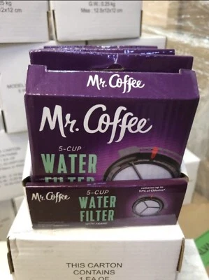 MR. COFFEE Mr Coffee 5-cup Water Filter With Frame (Pack Of 5)