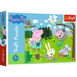 Trefl 30 Piece Puzzle - Peppa Pig's Forest Expedition - Picture 1 of 6