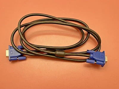 VGA Extension Cable 5.5Ft for Monitor Projector DB15 Male to Male 15-pin - Image 1 of 3