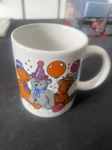 Bären Geburtstag Party Kaffeebecher Vintage - Bild 1 von 4