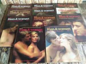 NEW MAN & WOMAN MAGAZINE SET of 11 - FOR BETTER LOVING RELATIONSHIPS 1979 1-11 - Picture 1 of 9