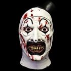 Black Hat Joker Mask Terrifier Art The Clown Cosplaylatex Mask Halloween Props1#