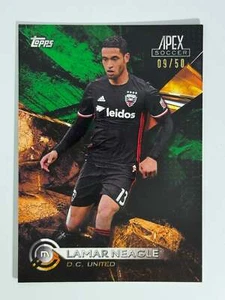 2016 Topps Apex MLS Green #76 Lamar Neagle 09/50 - Picture 1 of 2