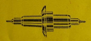 PIECE HORLOGERIE MONTRE UN AXE DE BALANCIER POUR GSW 237 - Imagen 1 de 1