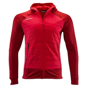 Chaqueta tampón ligera Silvini para hombre DIRILO MEDIANA con capucha roja aislada de nailon - Imagen 1 de 12