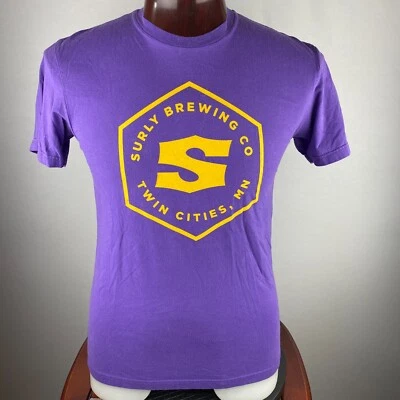 Camiseta Surly Brewing Co Unisex Colorida Grande Logo Twin Cities Minnesota M Foto 1 de 4