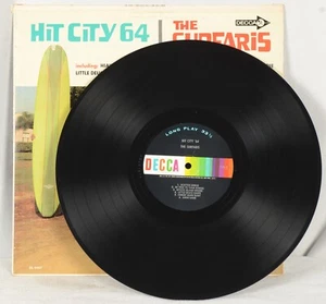 THE SURFARIS Hit City 64 Stereo 1964 VINYL LP Decca DL 74487 - Imagen 1 de 5