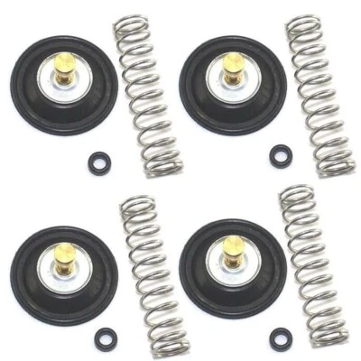 4PCS For Kawasaki ZL1000 A Eliminator ZG1000 Carburetor Air Cut-off Valve Kit Foto 1 de 3