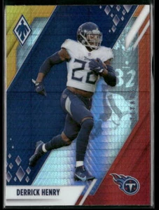 2021 Panini Phoenix #99 Derrick Henry Fire Burst Tennessee Titans - Picture 1 of 2