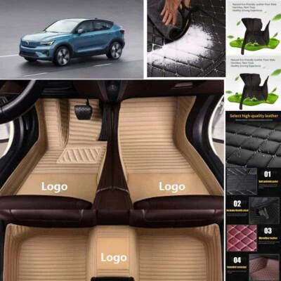 For Volvo XC70 XC90 Car Floor Mats All Weather Luxury Interior Accessories Pads Foto 1 de 4