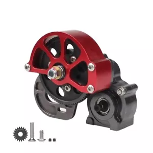 Metal Gearbox Transmission 48P Motor Gear for 1/10 RC Car Crawler SCX10 Wraith - Picture 1 of 6