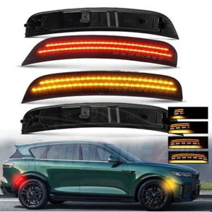 4PCS Front+Rear LED Side Marker Light Replace For Chrysler 300 300S 300C 2015-23 - Picture 1 of 12