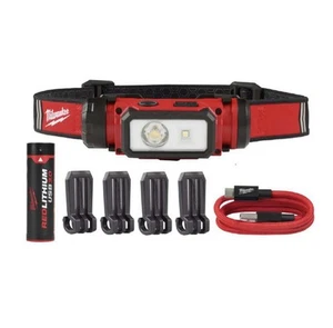 Milwaukee L4 HL2-301 Lampada frontale ricaricabile con batteria 1x 3,0 Ah - Foto 1 di 8