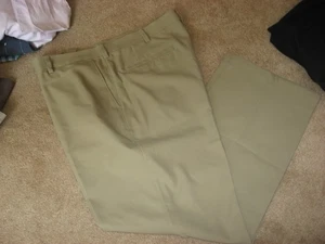 Pantalone elegante uomo marrone HAGGAR H26 38x30 - Foto 1 di 1