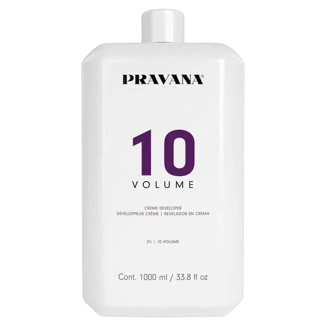 Crema desarrolladora Pravana ChromaSilk 10 volúmenes 1000 ml / 33,8 fl. oz Foto 1 de 1