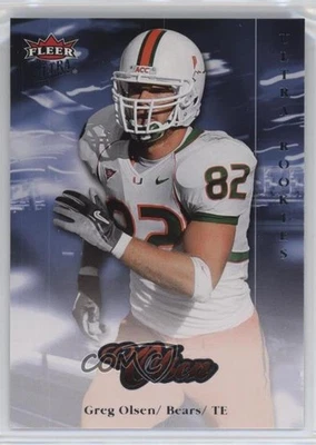 2007 Fleer Ultra Ultra Rookies Target Rookie Variation Greg Olsen #223 RC - Image 1 of 2