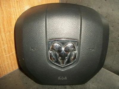 DODGE RAM 1500 2500 3500 Driver Air Bag SRS BLACK (63) — 第 1/4 张图片