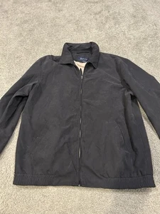 Joseph & Feiss Bomberjacke Herren schwarz durchgehender Reißverschluss Größe Large  - Bild 1 von 4