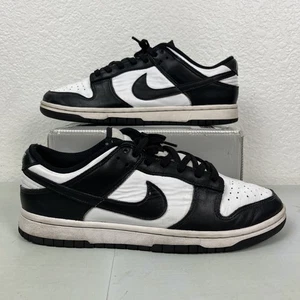 Nike Dunk Low Panda Womens Size 10 Pre-Owned No Box UK 7.5 EUR 42 - Picture 1 of 10
