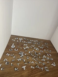 Lot Of Mixed Make Car Truck Letter Emblems Dodge Chevy Ford Jeep Misc Lot 5 - Picture 1 of 4