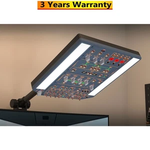 Pannello sopraelevato WINGFLEX A320 e staffa di montaggio VESA per configurazione Airbus Flight Sim - Foto 1 di 28