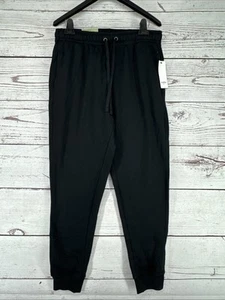Herren Fleece Jogginghose Hose - Goodfellow & Co Schwarz M Verstellbar M - Bild 1 von 9