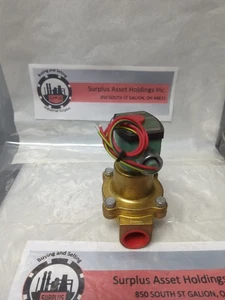 ASCO,8210G027,SOLENOID VALVE 1 INCH PIPE 20.1 WATTS NOS - Picture 1 of 9