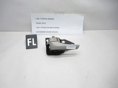 2011-2014 TOYOTA SIENNA Front Left Interior Door Handle 692740T010 OEM Foto 1 de 4