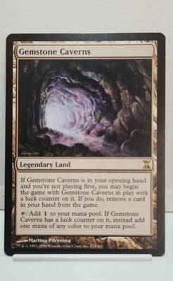 MTG Gemstone Caverns Time Spiral - Image 1 of 4
