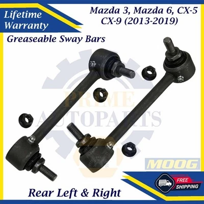 MOOG 原始设备制造商后摇杆适用于 2013 - 2019 年马自达 3/6/CX-5/CX-9 终身保修 — 第 1/4 张图片