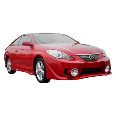 For Toyota Solara 04-08 Evo 5 Style Fiberglass Front Bumper Cover Unpainted Foto 1 de 4