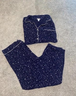 Eberjey Gisele Tensel Modal Pajamas Starry Night Set M - Image 1 of 4