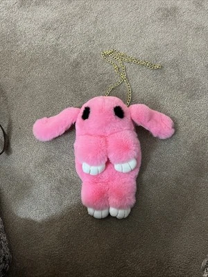 Mochila Bolsos de Hombro Imitación Piel Peluche Muñeca Bandolera Cartera Conejo Peluche Conejito Foto 1 de 4