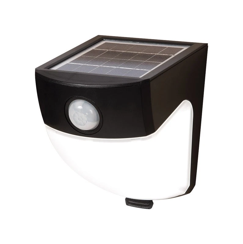 All-Pro MSLED300 Black Motion-Sensing Solar Powered LED Outdoor Floodlight - Image 1 of 1