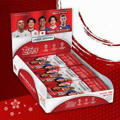 2025 TOPPS UEFA JAPAN EDITION Football Soccer Cards Box Factory Sealed - Image 1 of 3
