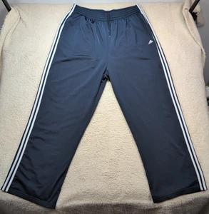 Adidas Men’s 4XL Blue Track Pants Joggers Logo Athletic Training Loose Fit - Picture 1 of 9