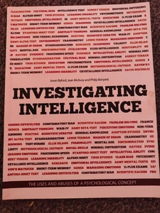 Investigating Intelligence Open University Textbook - Picture 1 of 2