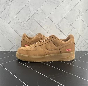 Nike Air Force 1 Low SP x Supreme Wheat 2021 - DN1555-200 Size 10.5 - Picture 1 of 9