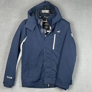HOLLISTER CALIFORNIA ALLWETTERJACKE Med Ski Winter Snowboard Herren Mantel - Bild 1 von 8