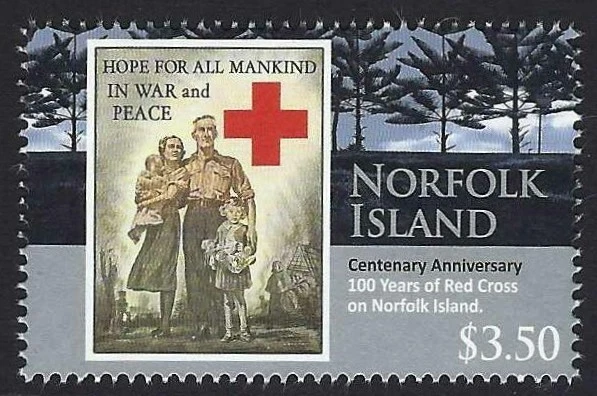 Isla Norfolk SG#1200 2014 Cruz Roja Centenario Como Nuevo MUH MNH Foto 1 de 1