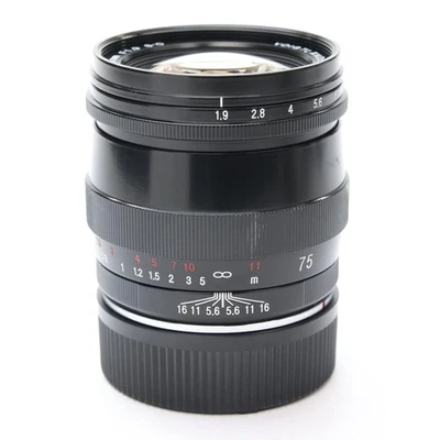 Voigtlander ULTRON 75 mm F/1,9 SC VM (para montaje Leica M) #535 Foto 1 de 4