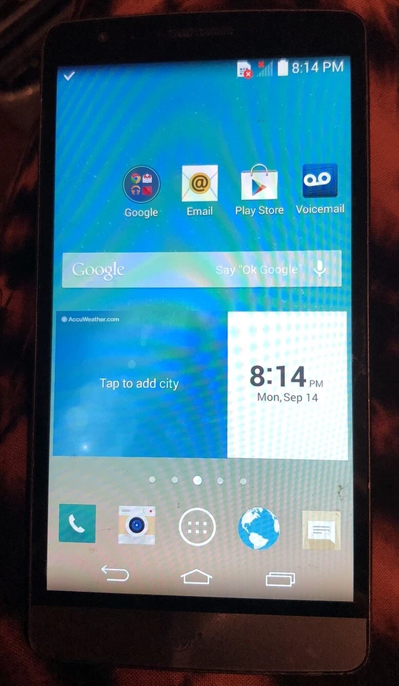 LG G3 LS885 Vigor 8GB Gray (Sprint) 4g LTE Smartphone  Very Good Used - Image 1 of 2