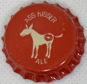 USA Kunststoff ausgekleideter Bier Krone Flaschenverschluss: Ass Kisser Brewing - Bild 1 von 1