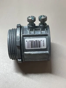 Juego de conductos EMT fundidos a presión de zinc conector de tornillo 1-1/4 pulg. - Imagen 1 de 2