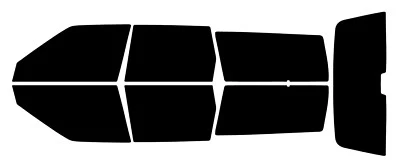 Тонировка окна для Volvo 850 Wagon 1995-1997 предварительно нарезанная нанокерамическая автомобильная пленка комплект - Изображение 1 из 4