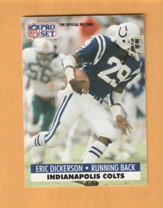 Eric Dickerson Indianapolis Colts 1991 Pro Set #175 SMU Mustangs 6W - Picture 1 of 2
