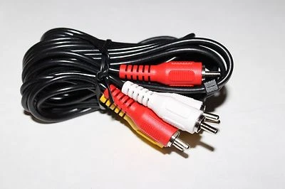 Cable compuesto de video/audio estéreo Dynex DX-AD125 6' Foto 1 de 3