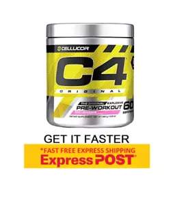 CELLUCOR C4 60 SERVES PREWORKOUT | ALL FLAVOURS | LIMITED STOCK | TOTAL 60 WAR - Picture 1 of 2